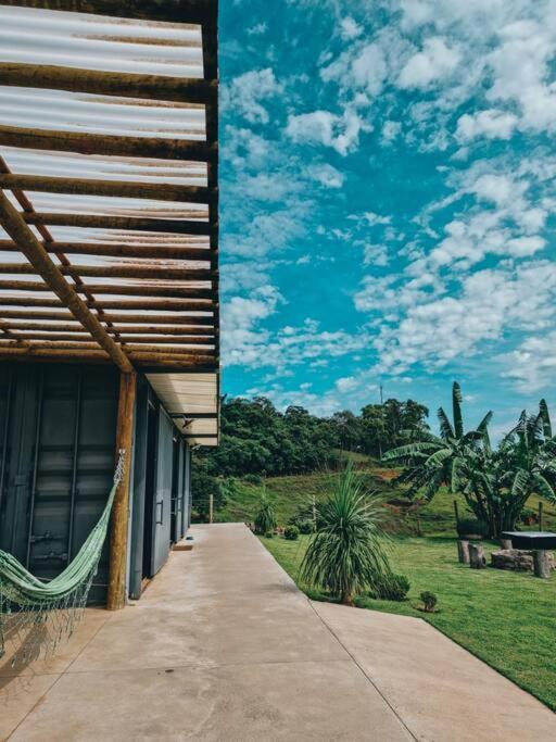 Casa Container Com Spa E Linda Vista Para A Serra Da Mantiqueira Villa Bueno Brandão Esterno foto