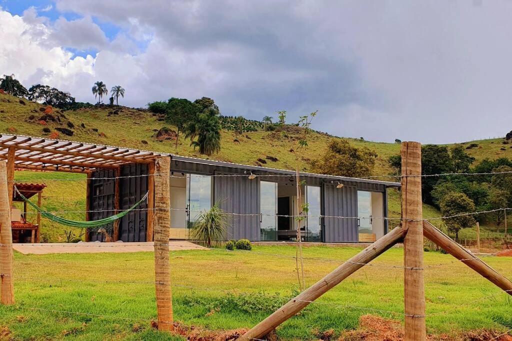 Casa Container Com Spa E Linda Vista Para A Serra Da Mantiqueira Villa Bueno Brandão Esterno foto